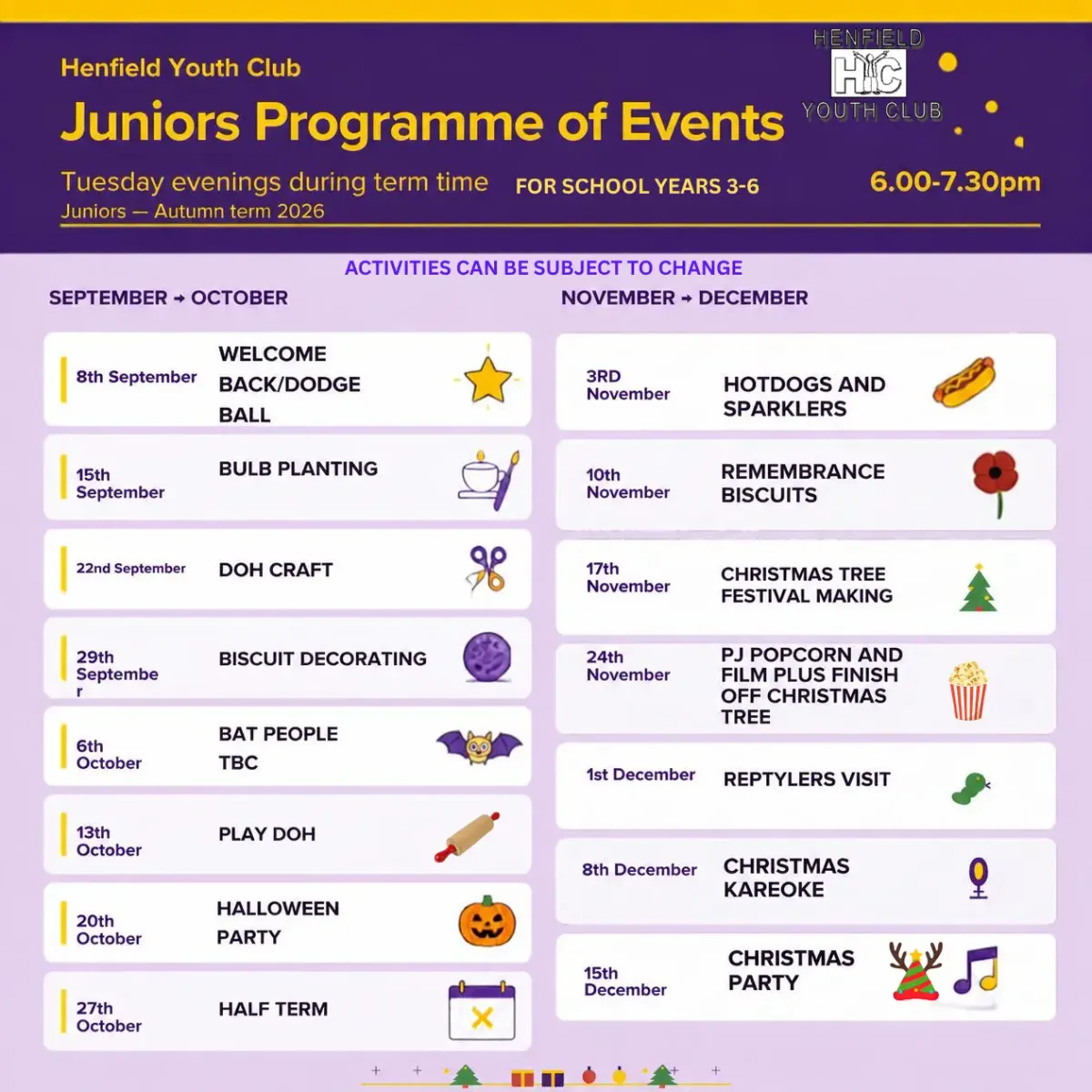 Junior Programme